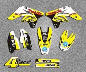 Kit deco Suzuki 4Race avec Sponsors