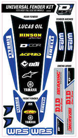 Kit déco Universel D'Cor Bleu Yamaha