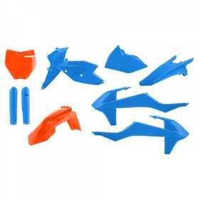 Kit-plastique-ktm-Bleu-Orange-Edition-limitée