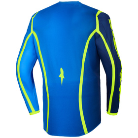 Maillot cross Alpinestars Fluid Apex Bleu 2026 Dos