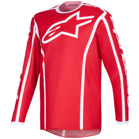 Maillot cross Alpinestars Fluid Apex Rouge 2026
