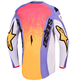 Maillot cross Alpinestars Fluid Drag Jaune 2027 Dos