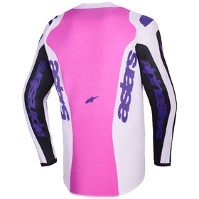 Maillot cross Alpinestars Fluid Grid Violet 2026 Dos