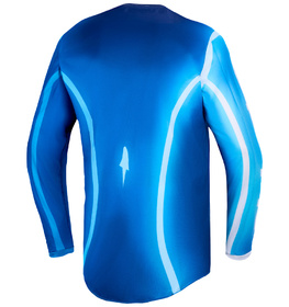 Maillot cross Alpinestars Fluid Kepler Bleu 2027 Dos