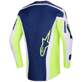 Maillot cross Alpinestars Racer Air Riway Gris 2026 Dos