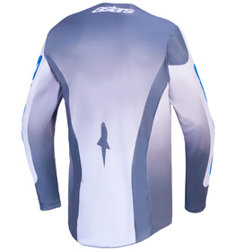 Maillot cross Alpinestars Racer Amber Bleu 2027 Dos