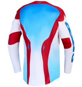 Maillot cross Alpinestars Racer Hunt Blanc 2027 Dos