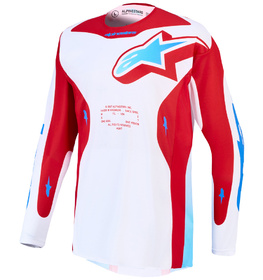 Maillot cross Alpinestars Racer Hunt Blanc 2027