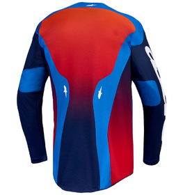 Maillot cross Alpinestars Racer Hunt Bleu 2027 Dos
