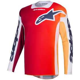 Maillot cross Alpinestars Racer Portl Rouge 2026