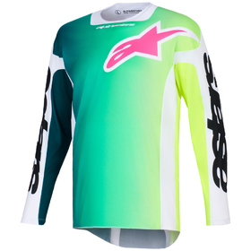 Maillot cross Alpinestars Racer Portl Vert 2026