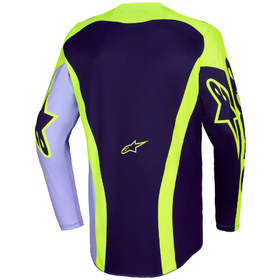 Maillot cross Alpinestars Racer Portl Violet 2026 Dos