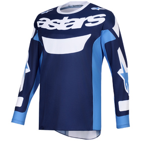 Maillot cross Alpinestars Racer Riway Bleu 2026