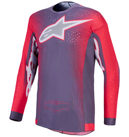 Maillot cross Alpinestars Supertech AFD Hiten Rouge Fluo 2027