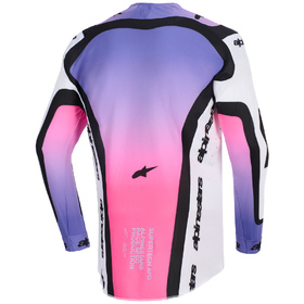 Maillot cross Alpinestars Supertech AFD Vista Blanc 2026 Dos