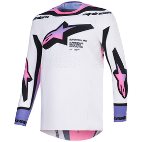 Maillot cross Alpinestars Supertech AFD Vista Blanc 2026