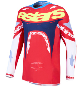 Maillot cross Alpinestars Supertech Dyna Rouge 2027