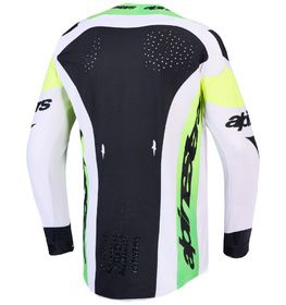 Maillot cross Alpinestars Supertech Dyna Vert Fluo 2027 Dos