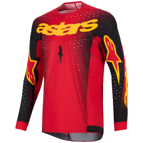 Maillot cross Alpinestars Supertech Scenz Rouge 2026