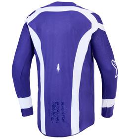 Maillot cross Alpinestars Supertech Vesta Bleu 2027 Dos