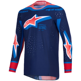 Maillot cross Alpinestars Supertech Vista Navy 2026