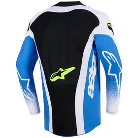 Maillot cross Alpinestars Techstar Knif Bleu 2026 Dos