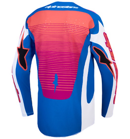Maillot cross Alpinestars Techstar Maven Bleu 2027 Dos
