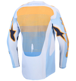 Maillot cross Alpinestars Techstar Maven Tangerine 2027 Dos