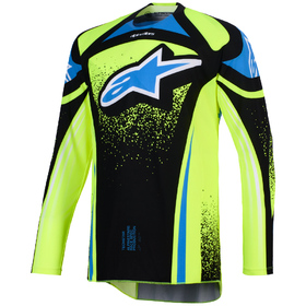 Maillot cross Alpinestars Techstar Nomur Jaune Fluo 2026