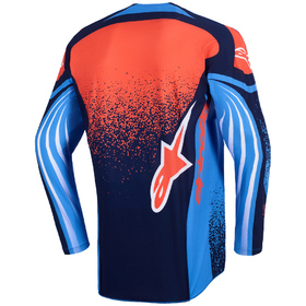 Maillot cross Alpinestars Techstar Nomur Navy 2026 Dos