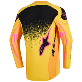 Maillot cross Alpinestars Techstar Nomur Orange 2026 Dos