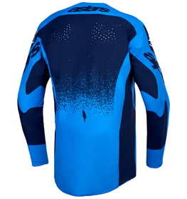 Maillot cross Alpinestars Techstar Swan Bleu 2027 Dos