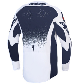 Maillot cross Alpinestars Techstar Swan Gris 2027 Dos