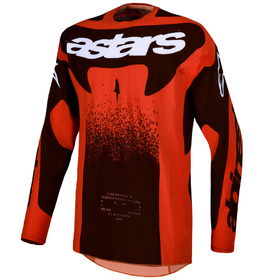 Maillot cross Alpinestars Techstar Swan Rouge 2027