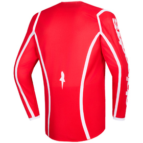 Maillot cross Enfant Alpinestars Fluid Apex Rouge 2026 Dos
