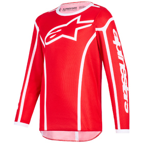 Maillot cross Enfant Alpinestars Fluid Apex Rouge 2026