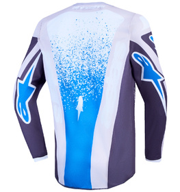 Maillot cross Enfant Alpinestars Fluid Drag Bleu 2027 Dos