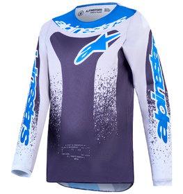 Maillot cross Enfant Alpinestars Fluid Drag Bleu 2027