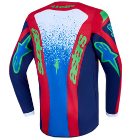 Maillot cross Enfant Alpinestars Fluid Drag Navy 2027 Dos