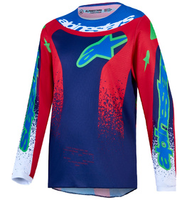 Maillot cross Enfant Alpinestars Fluid Drag Navy 2027