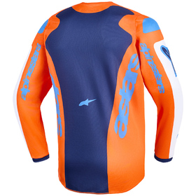 Maillot cross Enfant Alpinestars Fluid Grid Orange 2026 Dos