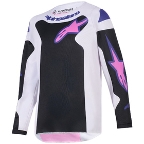 Maillot cross Enfant Alpinestars Fluid Grid Violet 2026
