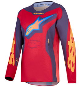 Maillot cross Enfant Alpinestars Fluid Hunt Rouge 2027