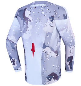 Maillot cross Enfant Alpinestars Fluid Lone Gris 2027 Dos