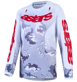 Maillot cross Enfant Alpinestars Fluid Lone Gris 2027