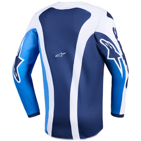 Maillot cross Enfant Alpinestars Fluid Portl Bleu 2026 Dos
