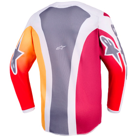 Maillot cross Enfant Alpinestars Fluid Portl Rouge 2026 Dos