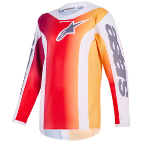 Maillot cross Enfant Alpinestars Fluid Portl Rouge 2026