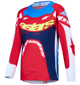 Maillot cross Enfant Alpinestars Supertech Dyna Rouge 2027