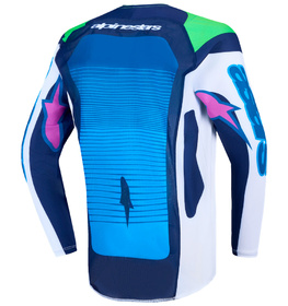 Maillot cross Enfant Alpinestars Supertech Maven Bleu 2027 Dos